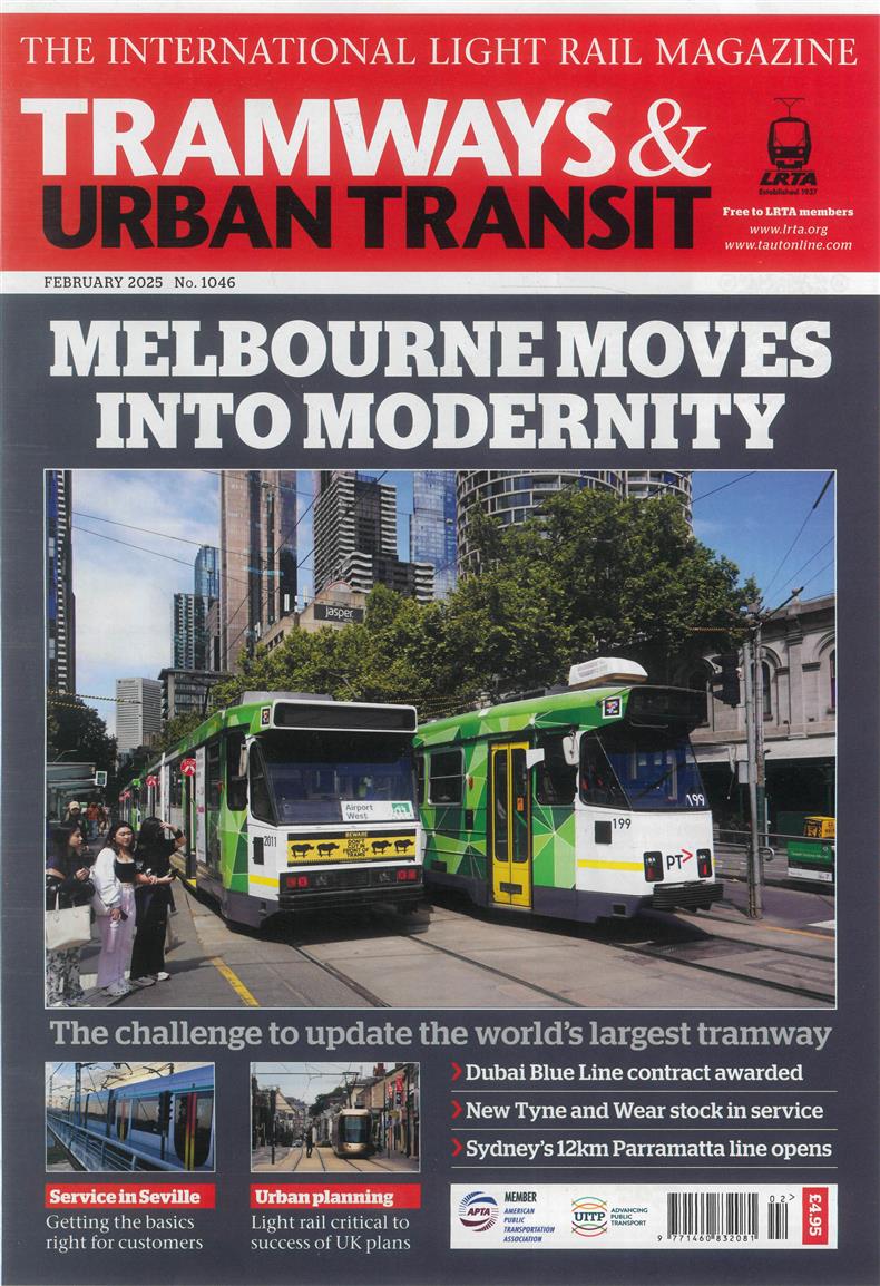 Tramways & Urban Transit - FEB 25