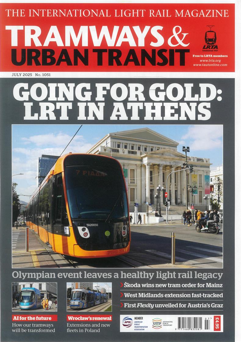 Tramways & Urban Transit - JUL 25