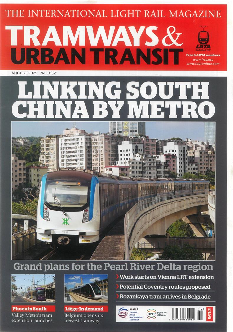 Tramways & Urban Transit - AUG 25