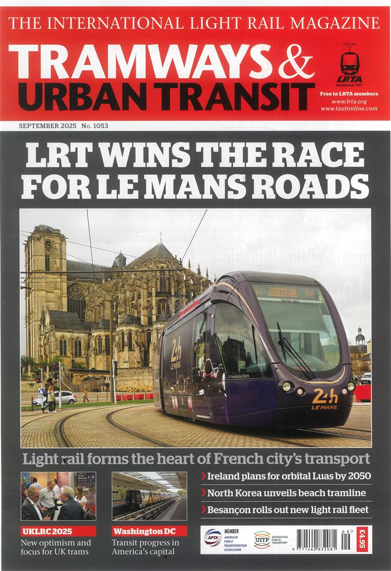 Tramways & Urban Transit - SEP 25