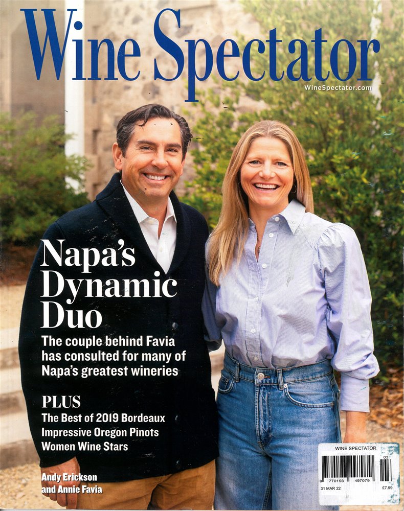Wine Spectator Magazine Issue MAR 22