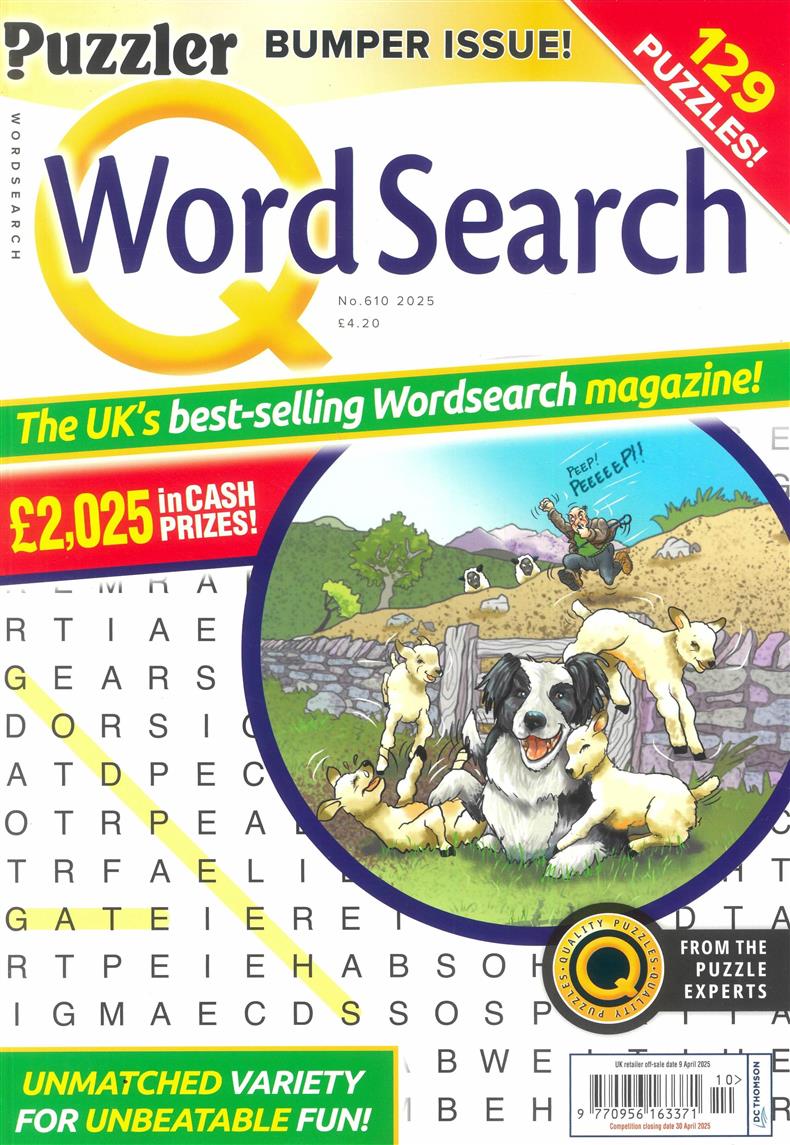 Puzzler Q Wordsearch - NO 610