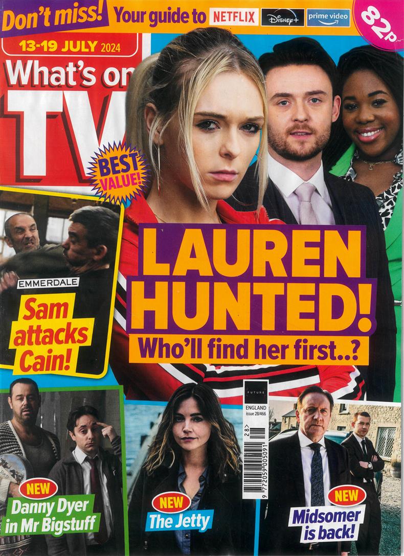 Whats on TV - 13/07/2024