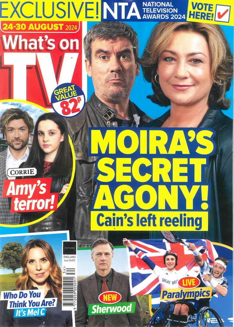 Whats on TV - 24/08/2024