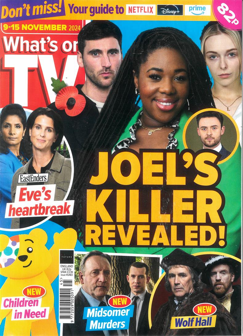 Whats on TV - 09/11/2024