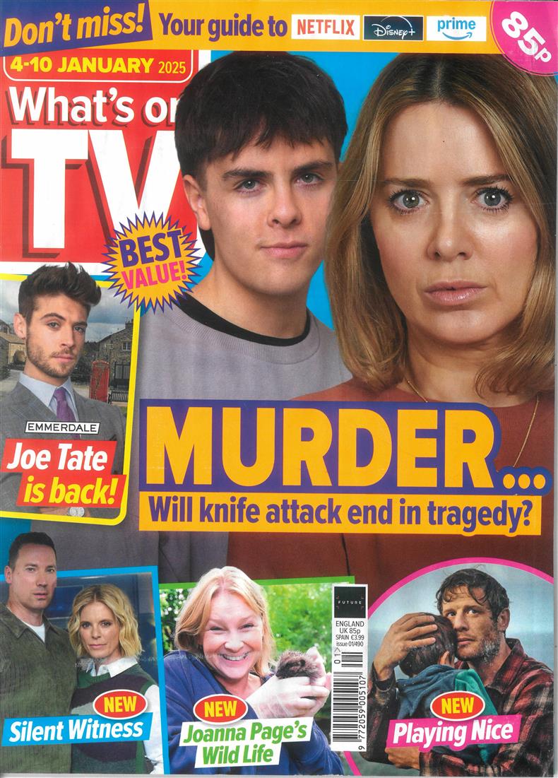 Whats on TV - 04/01/2025