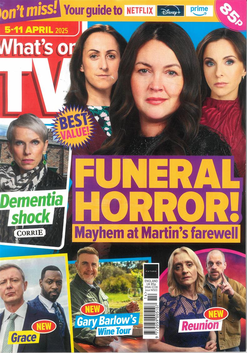 Whats on TV - 05/04/2025