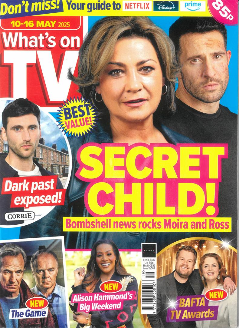 Whats on TV - 10/05/2025