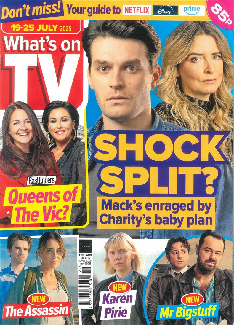 Whats on TV - 19/07/2025