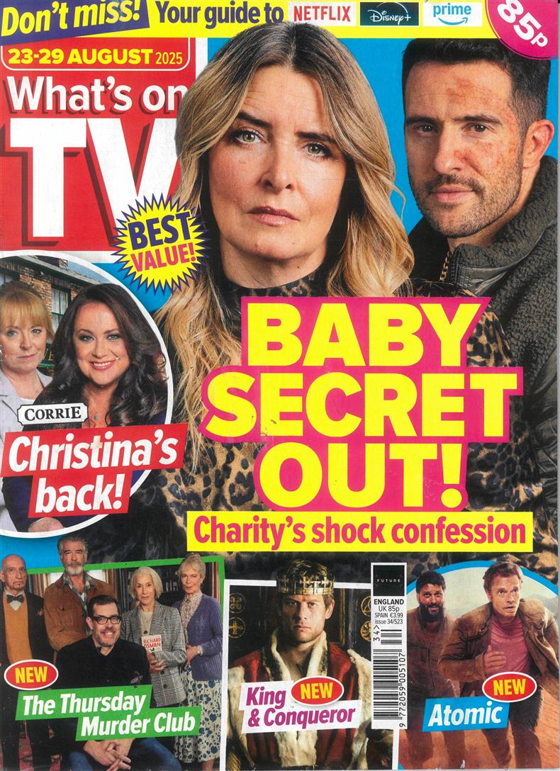 Whats on TV - 23/08/2025