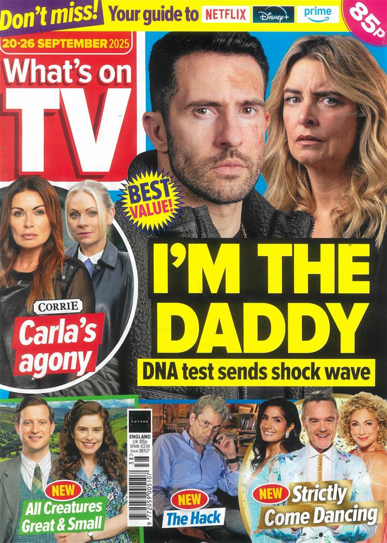 Whats on TV - 20/09/2025