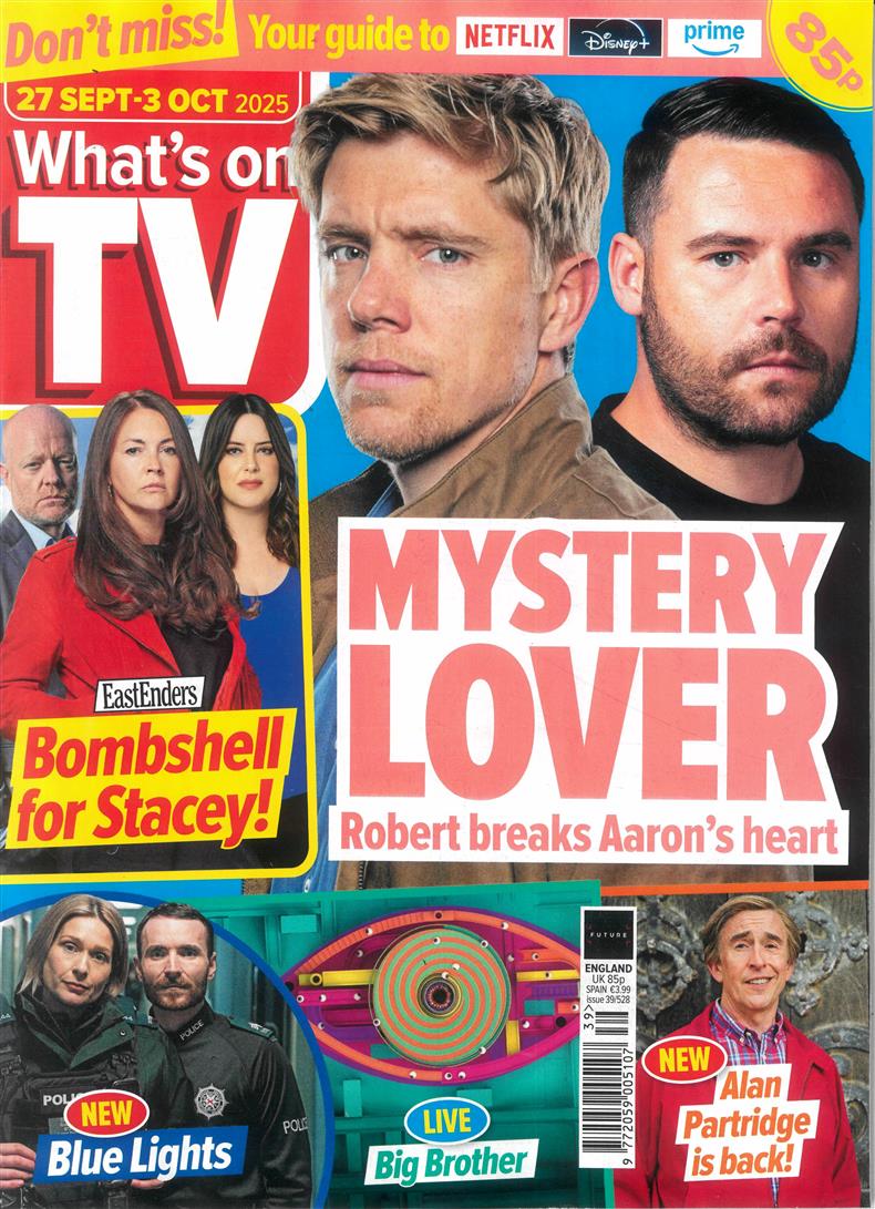 Whats on TV - 27/09/2025