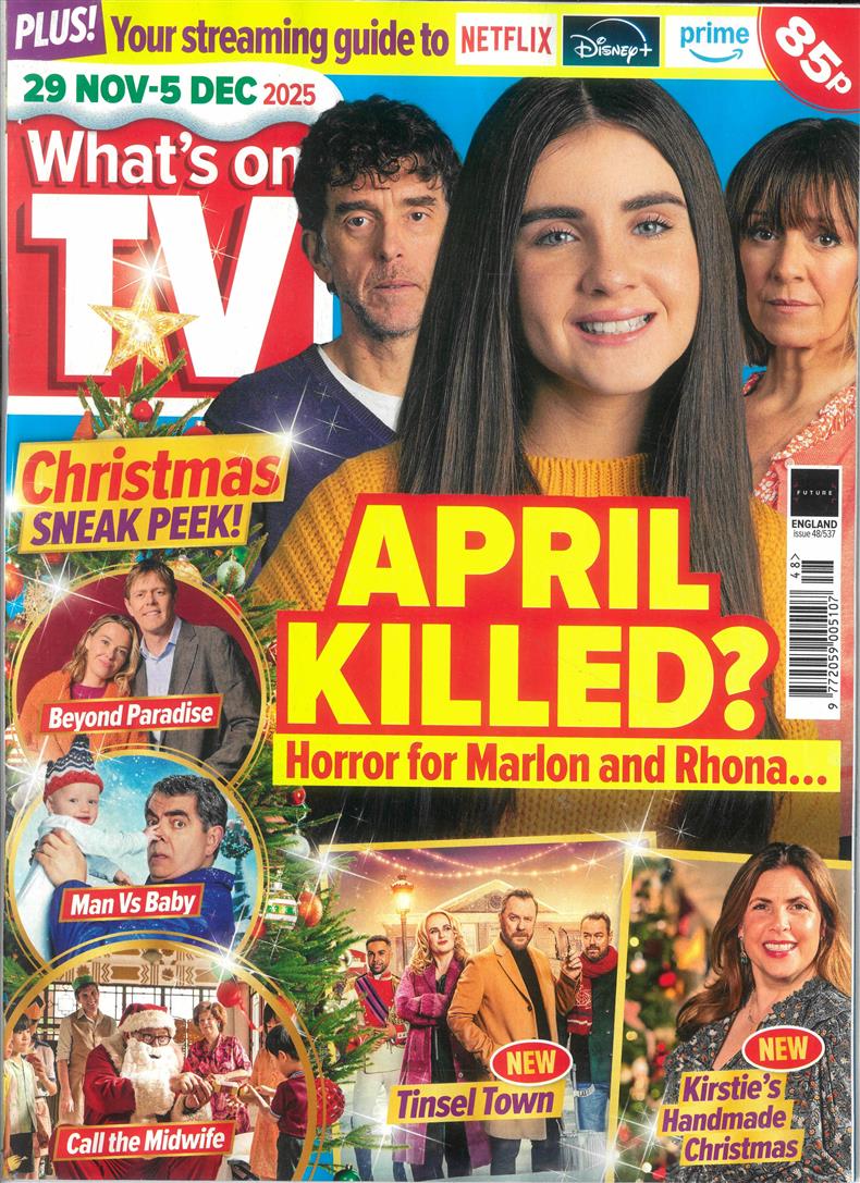 Whats on TV - 29/11/2025