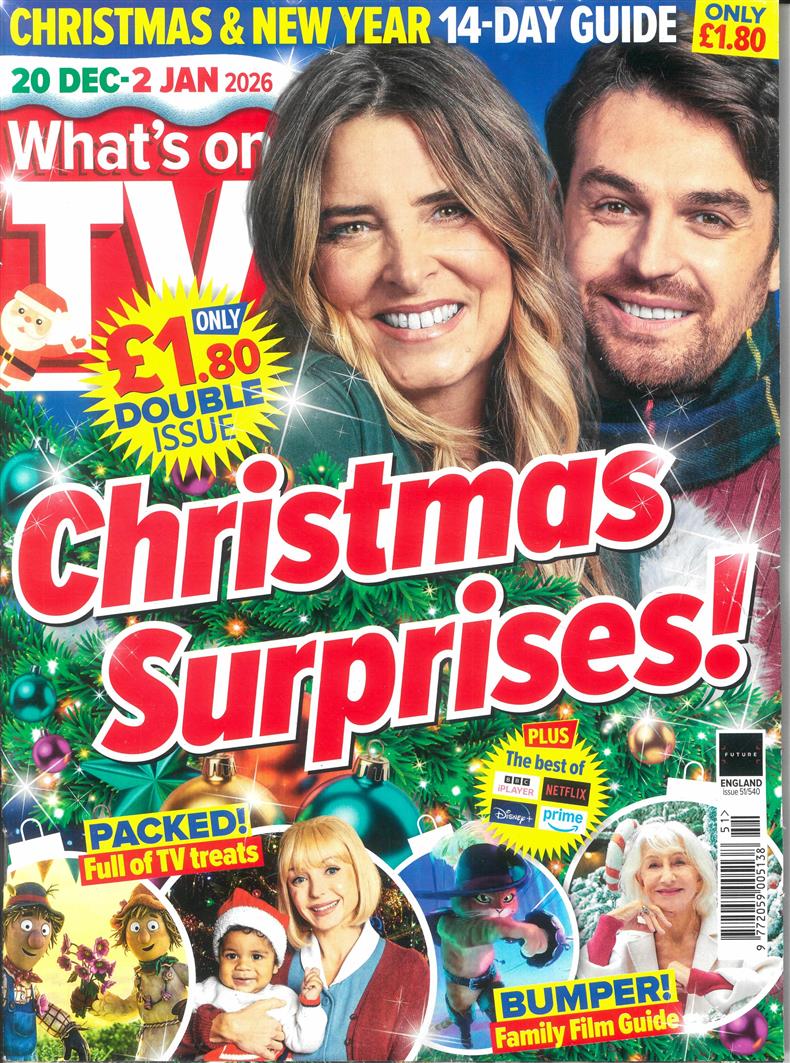 Whats on TV - 20/12/2025