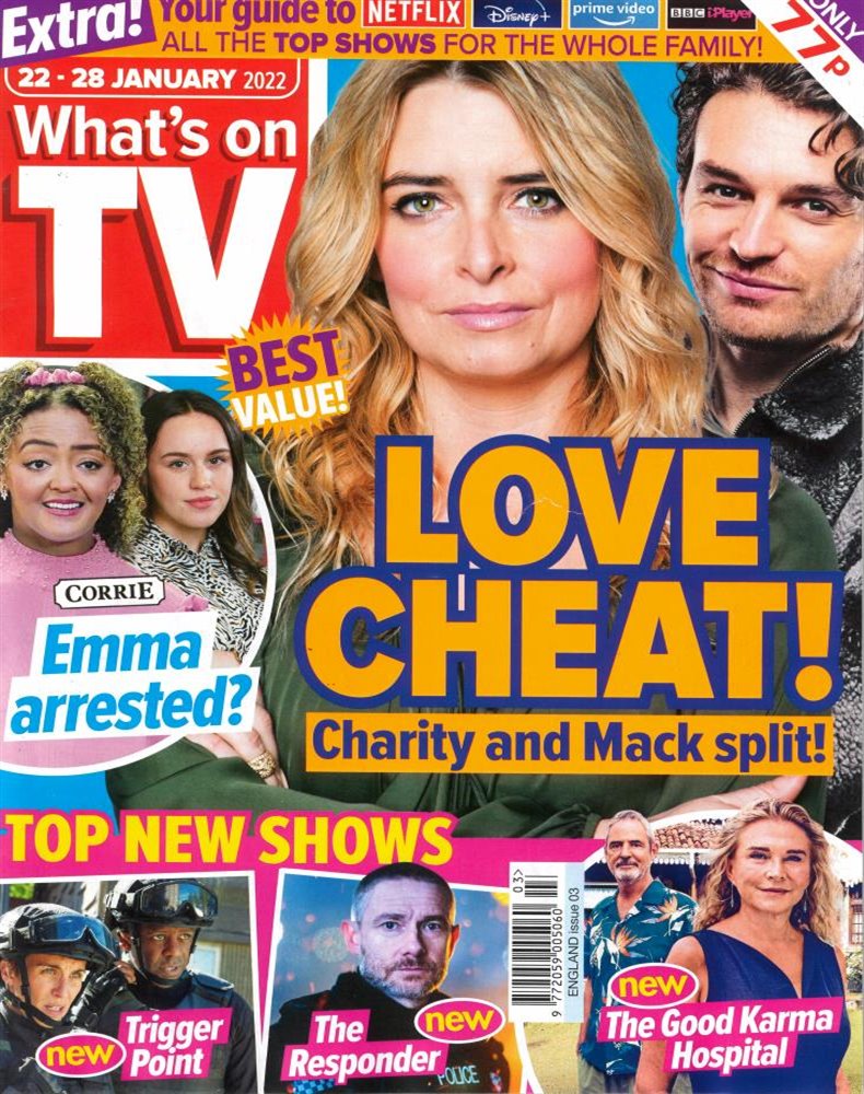 Whats on TV Magazine Issue 22/01/2022
