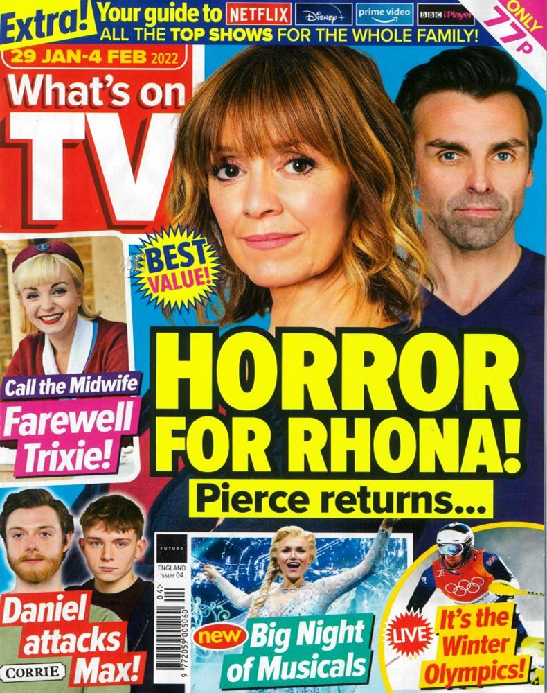 Whats on TV Magazine Issue 29/01/2022