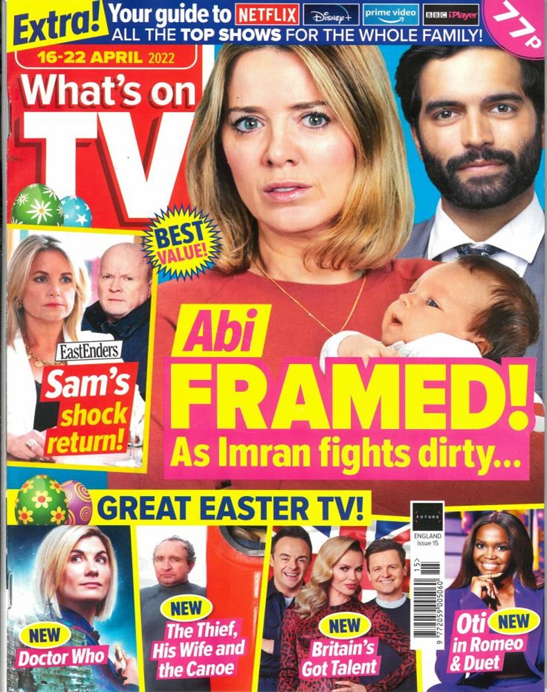 Whats on TV Magazine Issue 16/04/2022