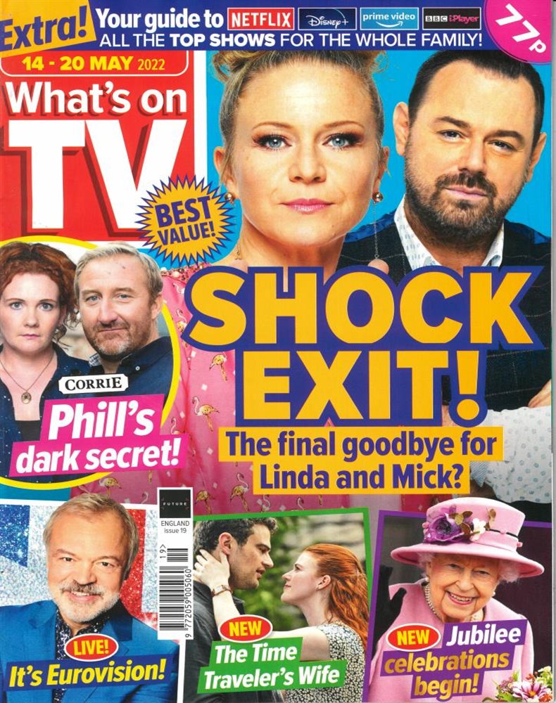 Whats on TV Magazine Issue 14/05/2022