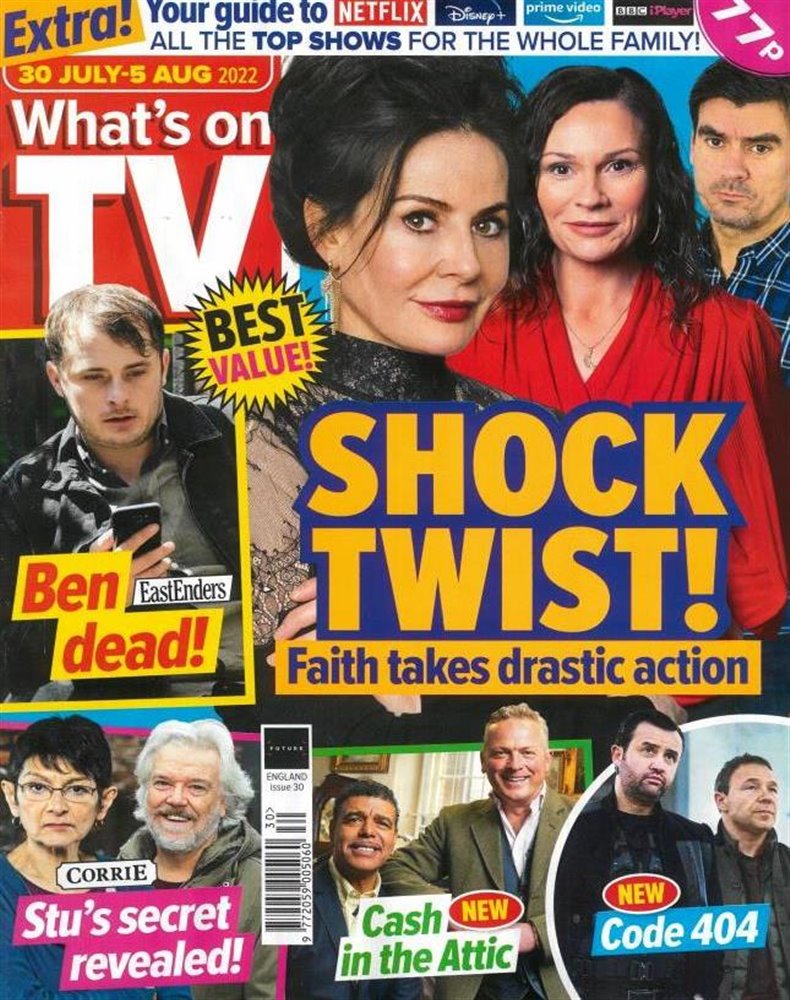 Whats on TV Magazine Issue 30/07/2022
