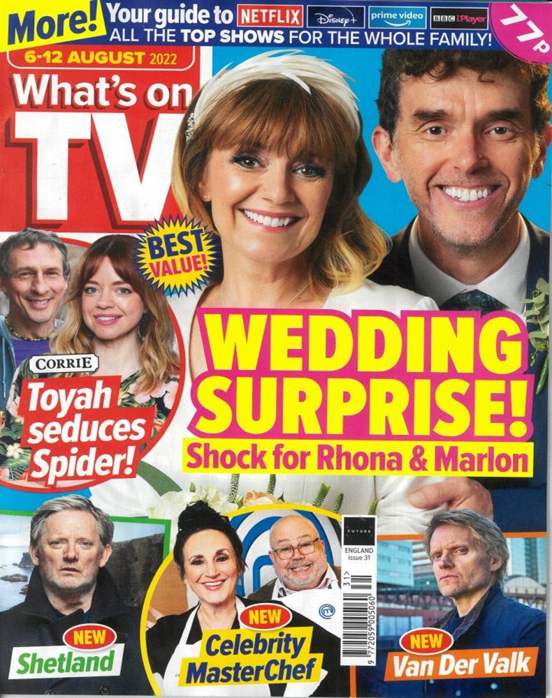 Whats on TV Magazine Issue 06/08/2022