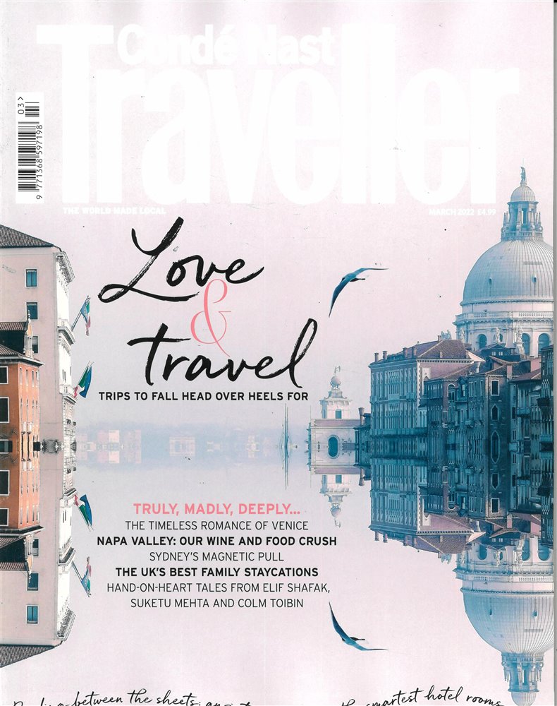 Conde Nast Traveller Magazine Issue MAR 22