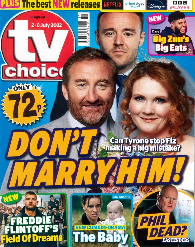 TV Choice Magazine Subscription