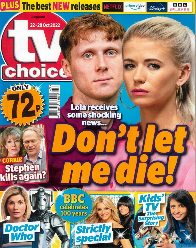 TV Choice Magazine Subscription