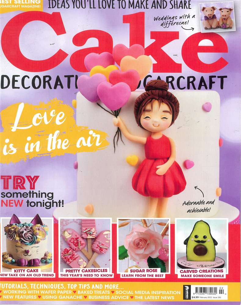 Cake Decoration & Sugarcraft Magazine Issue FEB 22