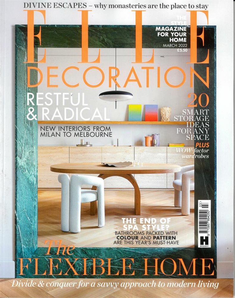 Elle Decoration Magazine Issue MAR 22