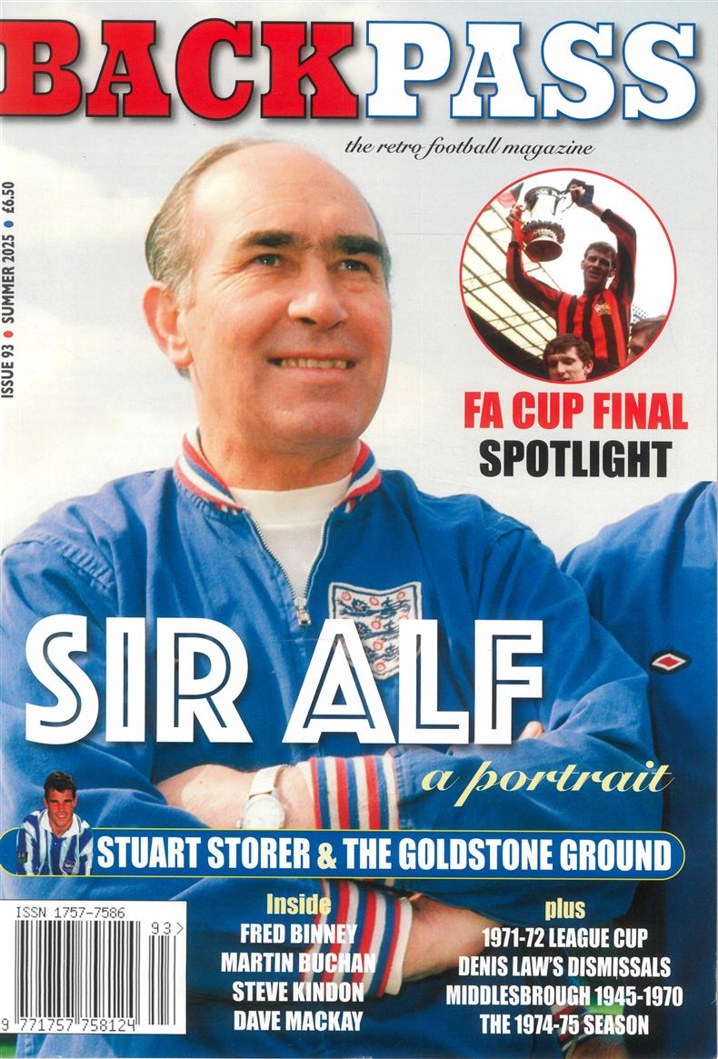 ＂BACK PASS＂Retro Football Magazine英国季刊誌 Backpass Magazine Subscription