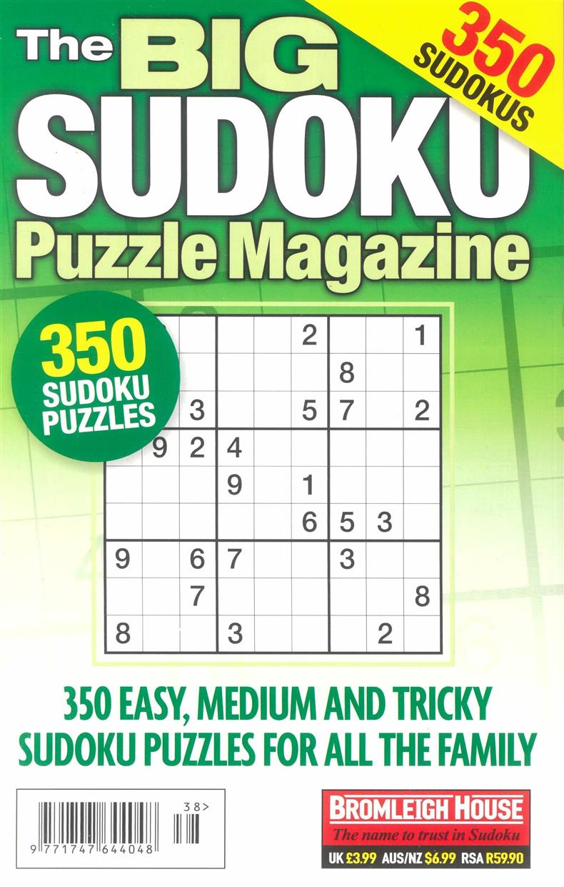 Big Sudoku Puzzle - NO 138