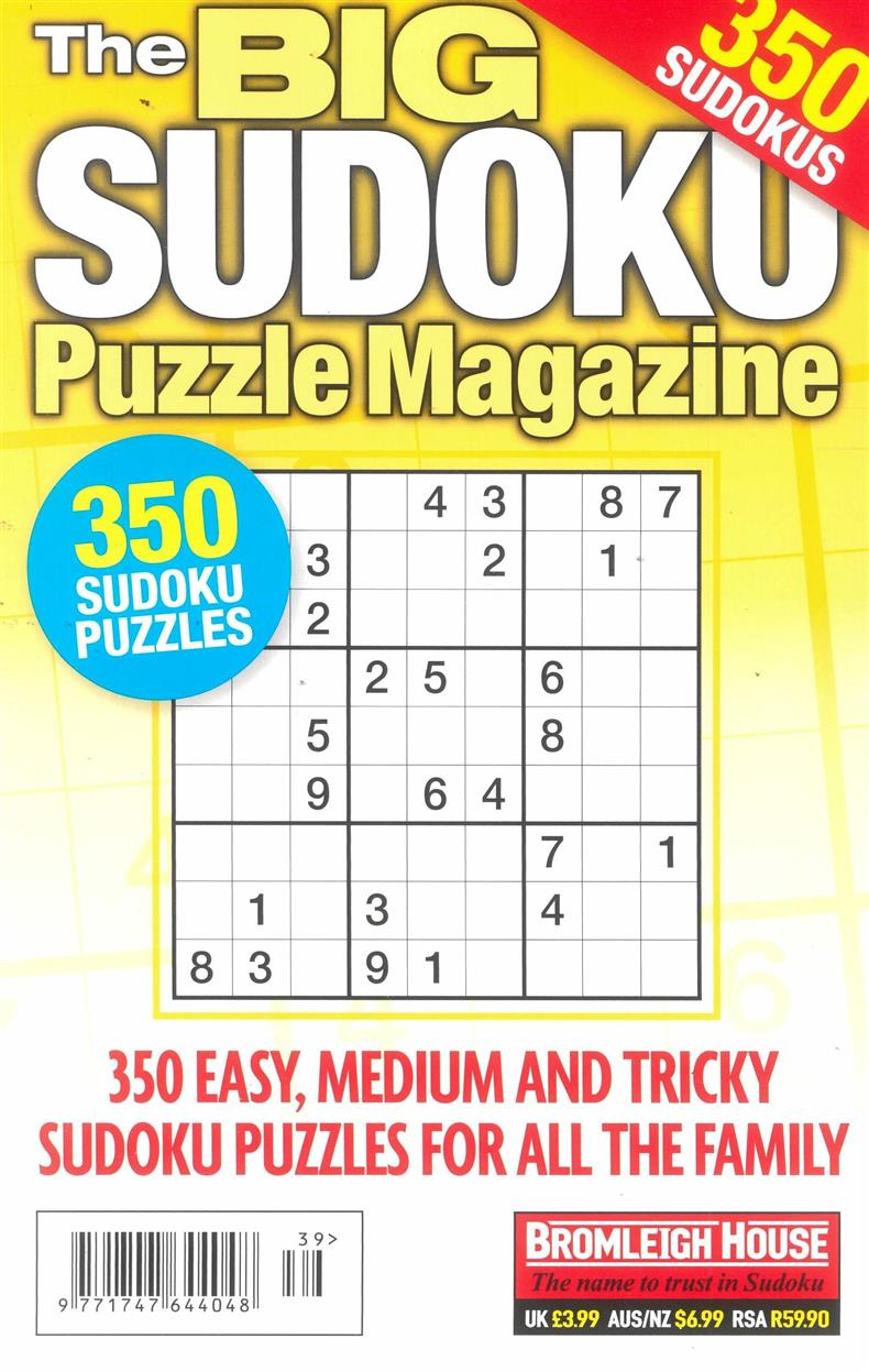 Big Sudoku Puzzle - NO 139