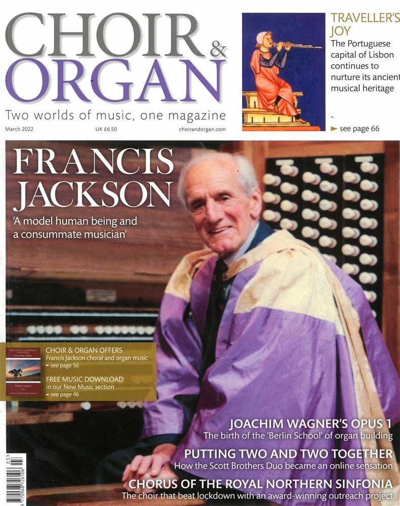 Choir and Organ Magazine Issue MAR 22