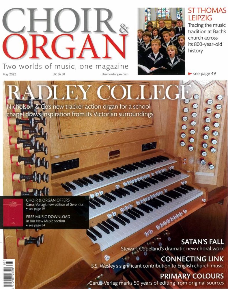 Choir and Organ Magazine Issue MAY 22