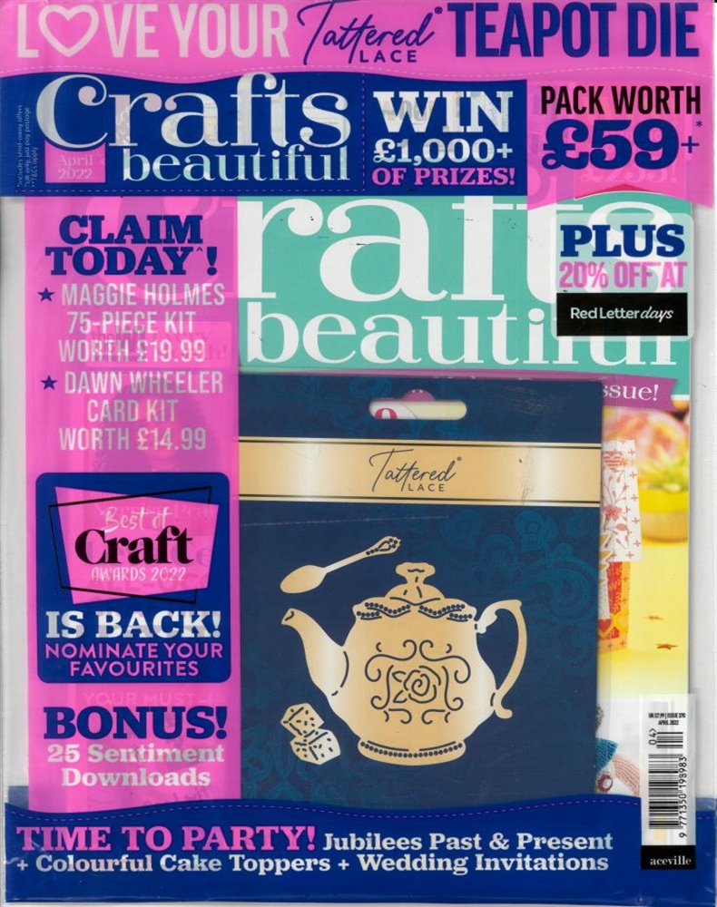 Crafts Beautiful Magazine Issue APR 22
