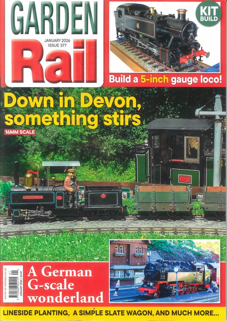 Garden Rail - JAN 26