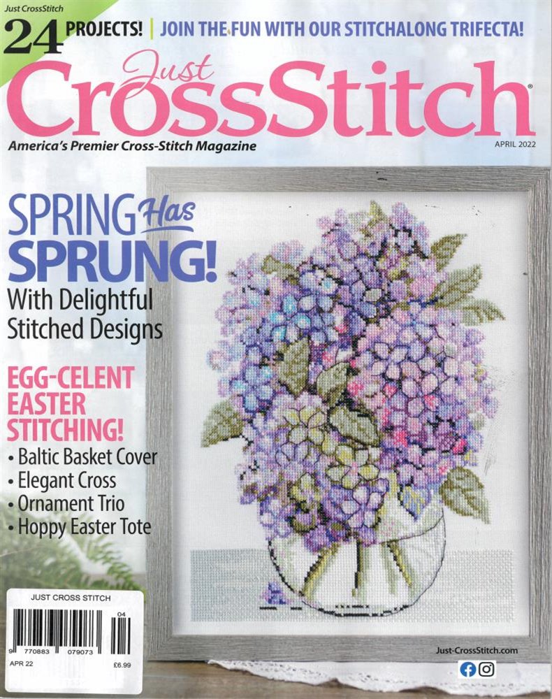 Just Cross Stitch Magazine Issue APR 22