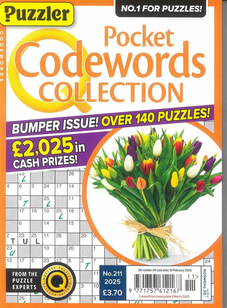 Puzzler Pocket Codewords Collection - NO 211