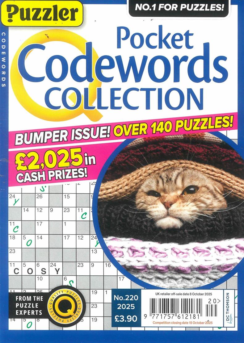 Puzzler Pocket Codewords Collection - NO 220