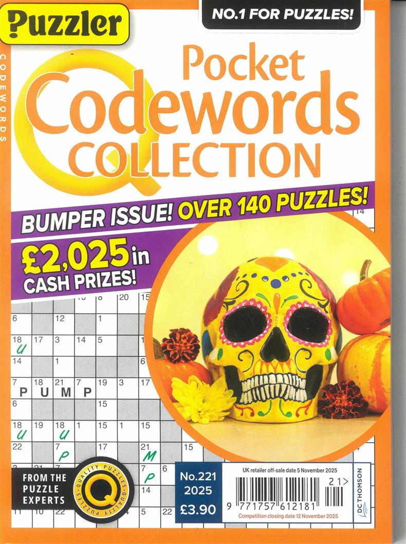 Puzzler Pocket Codewords Collection - NO 221