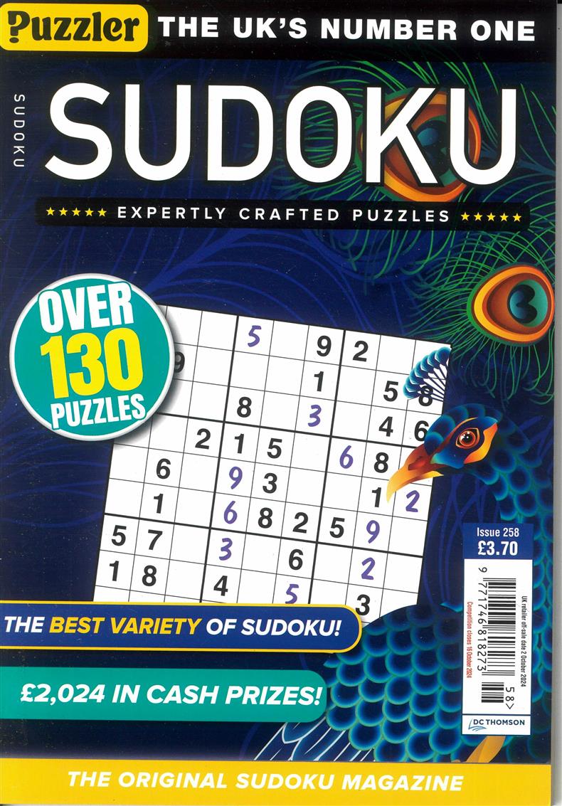 Puzzler Sudoku - NO 258