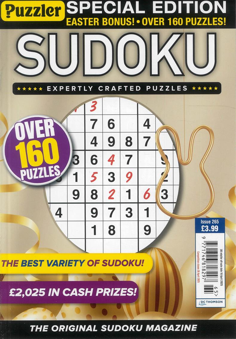 Puzzler Sudoku - NO 265