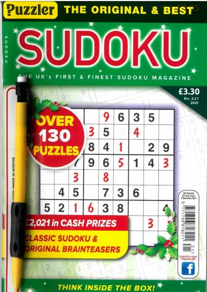 Puzzler Sudoku magazine