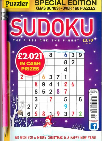 Puzzler Sudoku Magazine