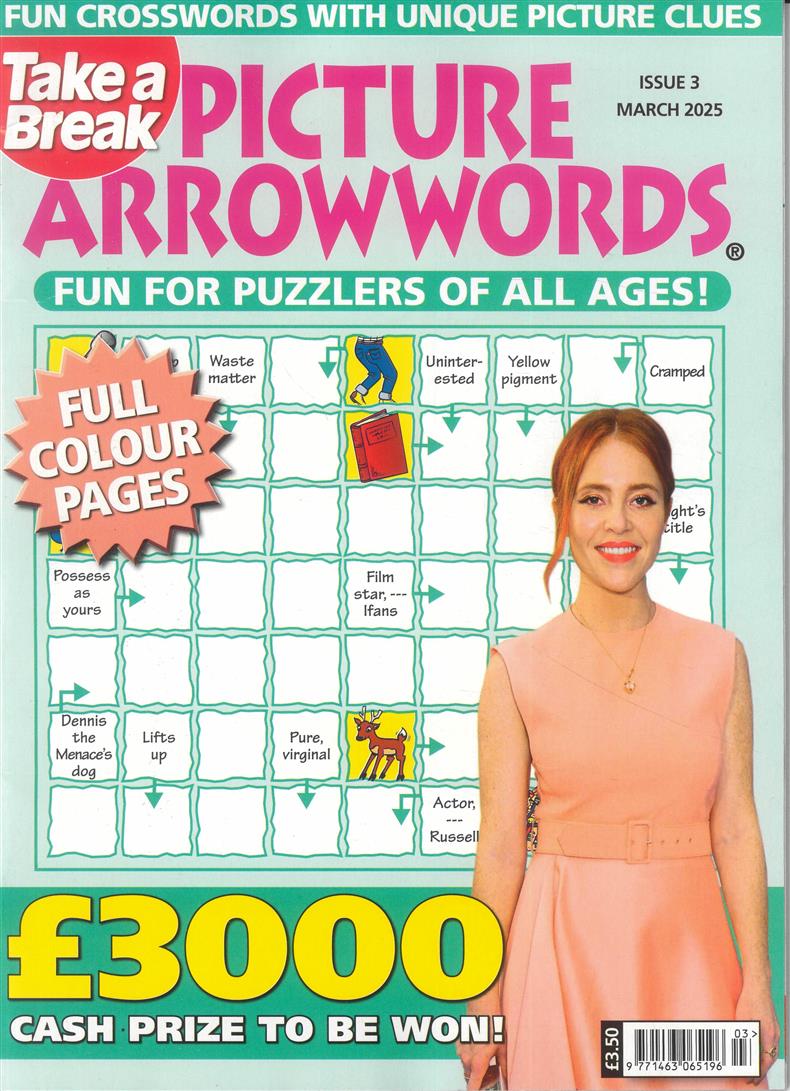 Take a Break Picture Arrowwords - NO 3