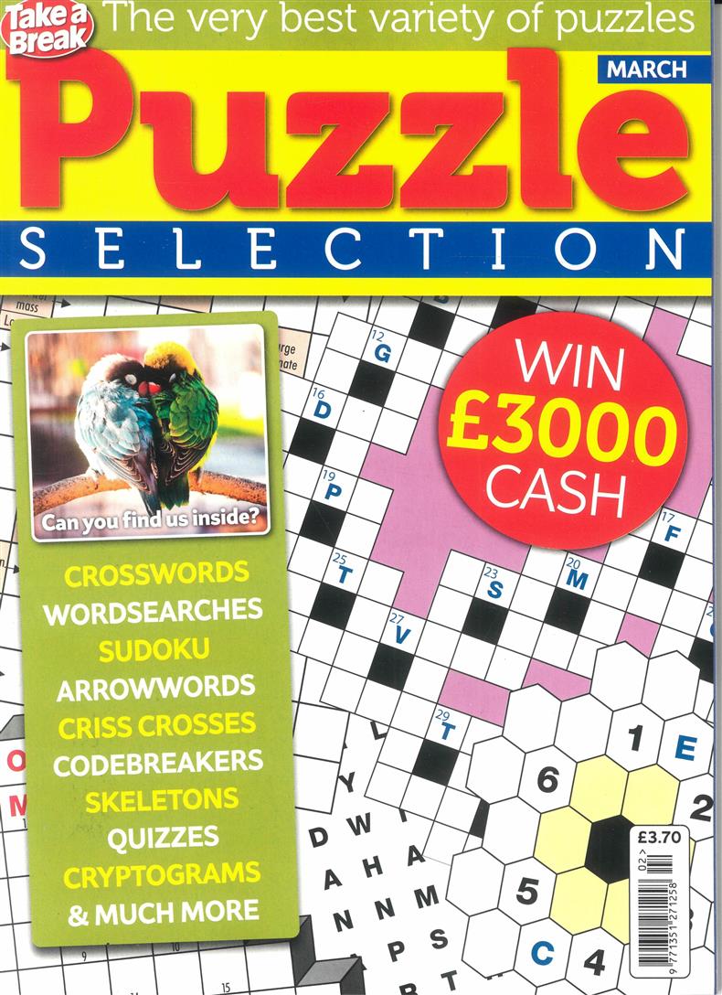 Take a Break Puzzle Selection - NO 2