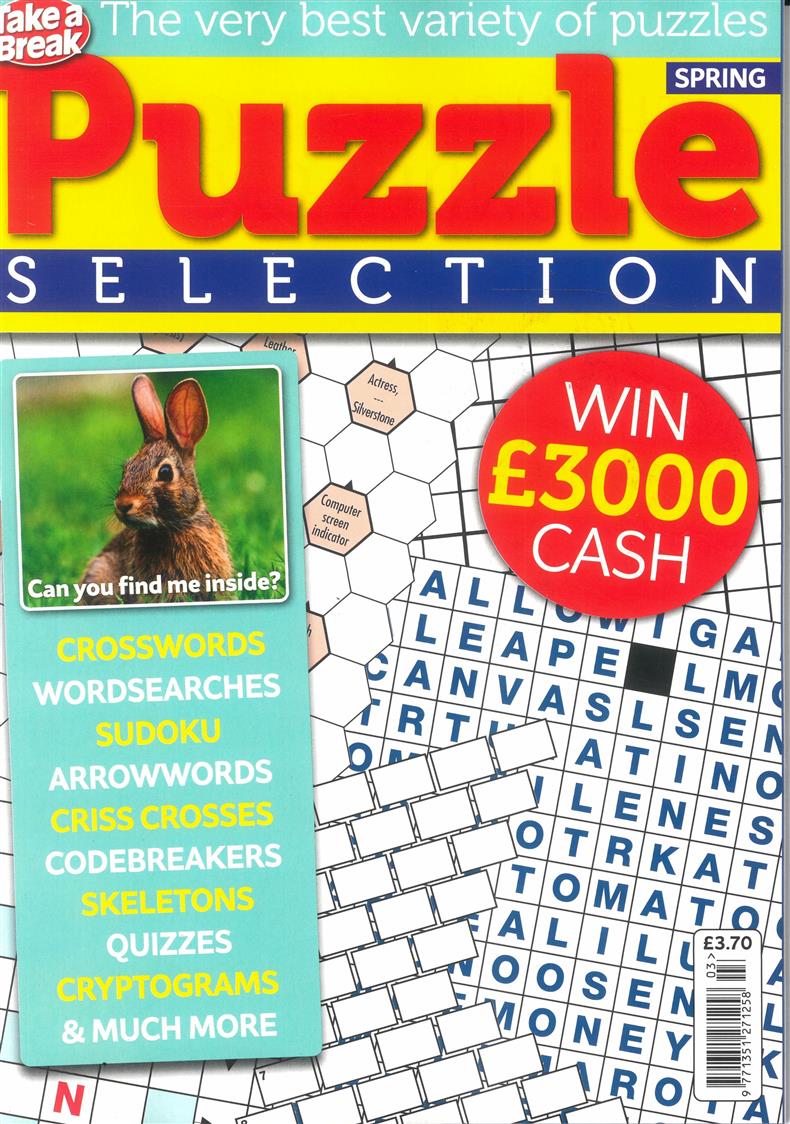 Take a Break Puzzle Selection - NO 3