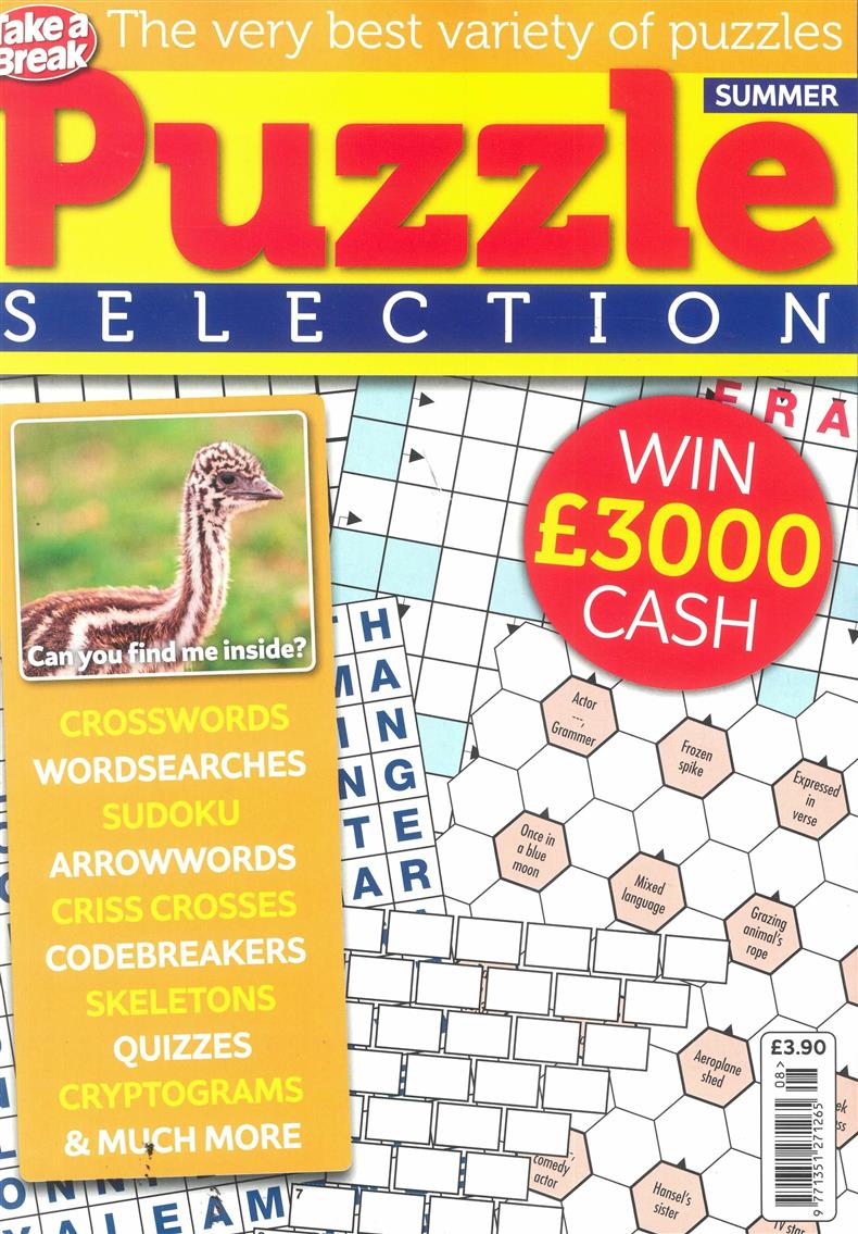 Take a Break Puzzle Selection - NO 8