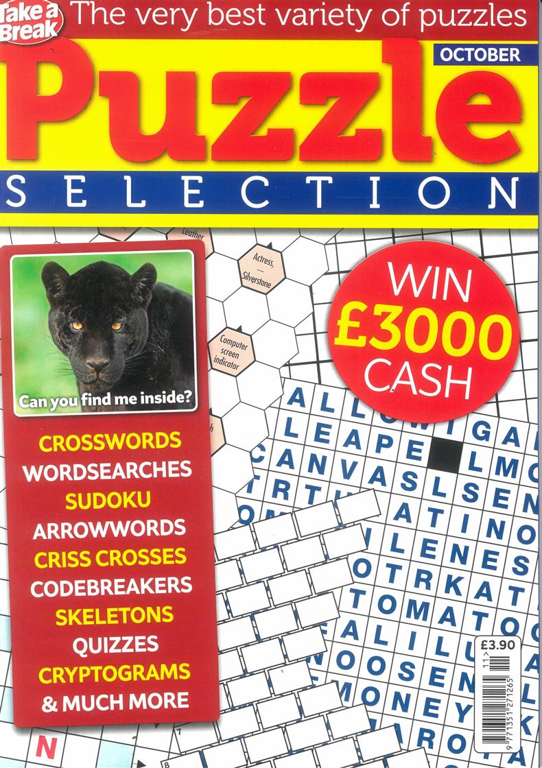 Take a Break Puzzle Selection - NO 11