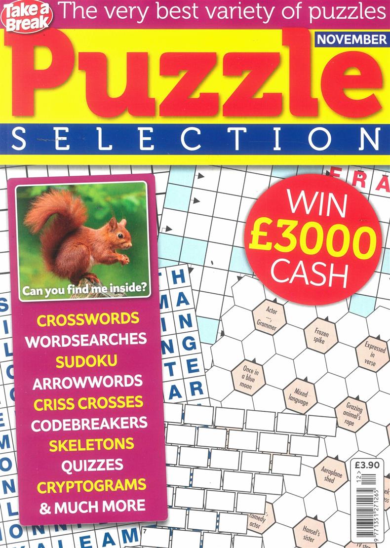 Take a Break Puzzle Selection - NO 12